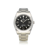 Rolex Explorer  36 steel black domed Oyster | NEW ROLEX SERVICE