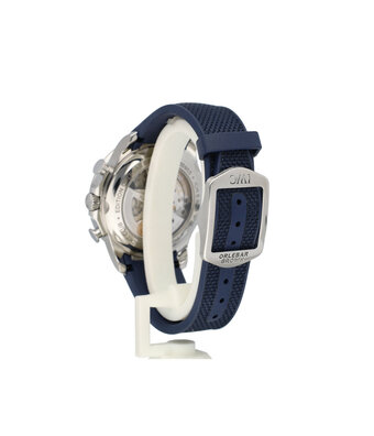 IWC Portugieser Chronograph Yacht Club Orlebar Brown 45 blue 2021 box + papers