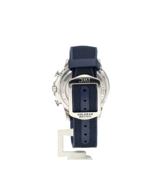 IWC Portugieser Chronograph Yacht Club Orlebar Brown 45 blue 2021 box + papers