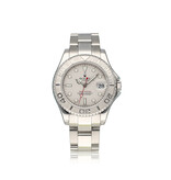 Rolex Yacht-master 35 steel - platinum red medium A-serial 1999 | NEW ROLEX SERVICE