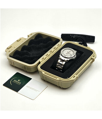 Rolex Yacht-master 35 steel - platinum red medium A-serial 1999 | NEW ROLEX SERVICE