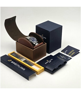 Breitling Superocean Automatic 44 steel blue 2019 B+P | NEW BREITLING SERVICE