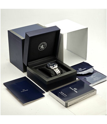 Sport GMT 41 steel blue 2025 box + papers