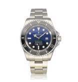 Rolex Sea-Dweller  44 steel deep blue / d-blue / Cameron 2018 B+P | NEW ROLEX SERVICE