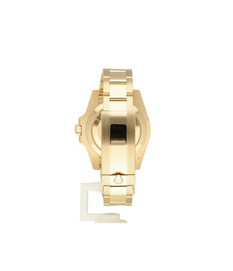 Rolex Submariner Date 40 yellow gold blue - bluesy ceramic Oyster 2018 B+P | NEW ROLEX SERVICE