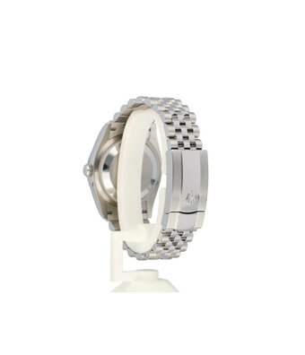 Rolex Datejust 36 blue motif - fluted - block Jubilee 2021 box + papers