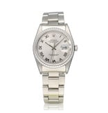 Rolex Datejust 36 steel silver roman ETB 1996 box + papers