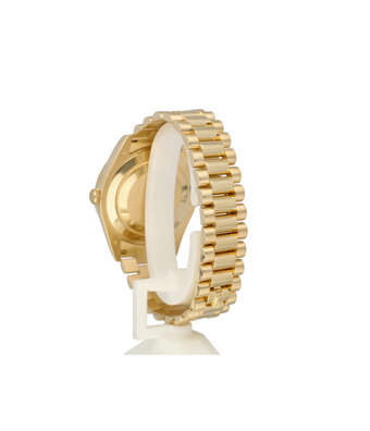 Rolex Day-Date II 41 yellow gold black President 2014 B+P | NEW ROLEX SERVICE