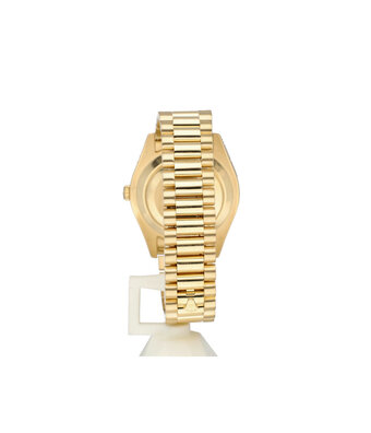 Rolex Day-Date II 41 yellow gold black President 2014 B+P | NEW ROLEX SERVICE