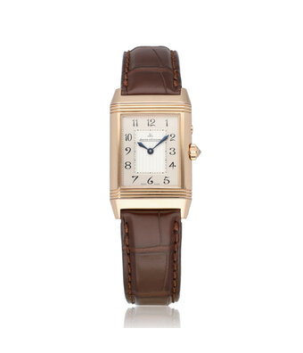Jaeger-LeCoultre Reverso Duetto Duo 25 rose gold diamond | ref. 269.2.54 | 2013 + papers | NEW JLC SERVICE