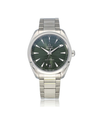 Omega Seamaster Aqua Terra 150M Co-Axial Master Chronometer 41 steel green 2021 box + papers
