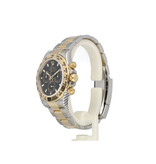 Rolex Daytona  40 steel - yellow gold black 2019 B+P | NEW ROLEX SERVICE