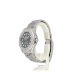 Rolex Yacht-master 37 steel - platinum slate / grey midsize 2019 box + papers
