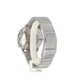 Breitling Chronoliner  46 steel black mesh 2016 box + papers