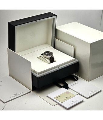 IWC Big Pilot's Watch Saint Exupery 46 steel brown / choco Limited 2010 box + papers