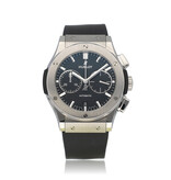 Hublot Classic Fusion Chronograph 45 steel black 2024 box + papers