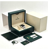 Rolex Oyster Perpetual 39 steel blue / green 2017 B+P | NEW ROLEX SERVICE