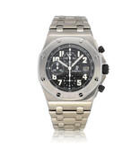 Audemars Piguet Royal Oak Offshore Chronograph 42 Titanium black | AP SERVICED