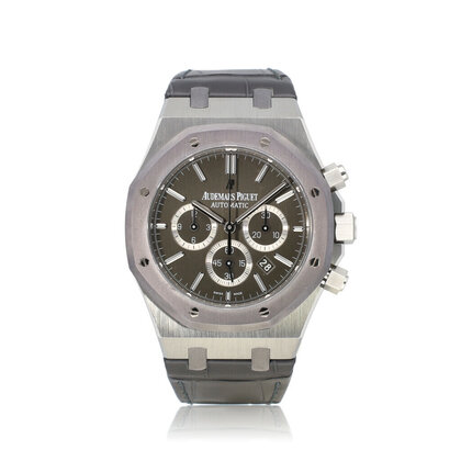 Royal Oak Chronograph Leo Messi 41 Messi 2012 box + papers | steel / tantalum grey limited