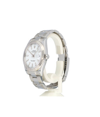 Rolex Datejust II 41 steel white Oyster NEW - UNWORN 2025 box + papers