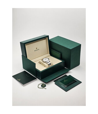 Rolex Datejust II 41 steel white Oyster NEW - UNWORN 2025 box + papers
