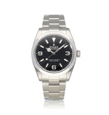 Rolex Explorer  40 steel black domed Oyster 2024 box + papers