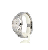 Rolex Oyster Perpetual  steel silver 2008 box + papers | NEW ROLEX SERVICE