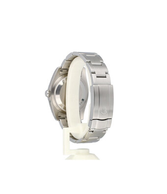 Rolex Oyster Perpetual  steel silver 2008 box + papers | NEW ROLEX SERVICE