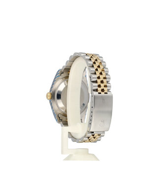 Rolex Datejust 36 steel - gold champagne diamond Jubilee 1995 + papers | NEW ROLEX SERVICE