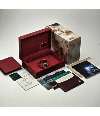 Rolex Lady-Datejust 26 yellow gold diamonds Jubilee 1993 B+P | NEW ROLEX SERVICE