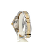 Rolex Submariner Date 40 steel - gold blue / bluesy Oyster 2006 + papers