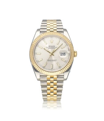 Rolex Datejust 41 steel gold silver Jubilee 2022 box + papers