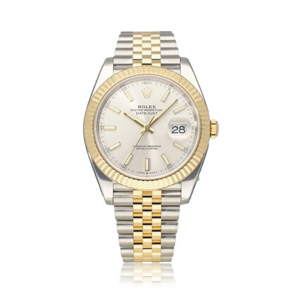 Datejust 41 steel gold silver Jubilee 2022 box + papers