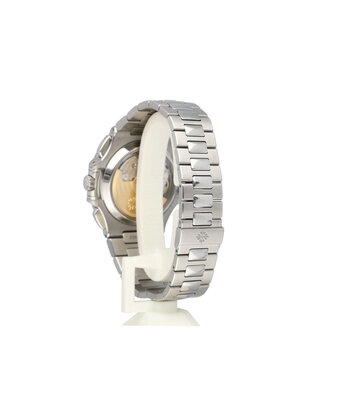 Patek Philippe Nautilus Chronograph 40.5 blue - grey 2013 box + papers