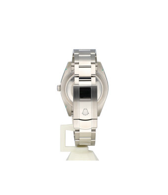 Rolex Datejust 41 steel - white gold blue diamond Oyster B+P | NEW ROLEX SERVICE