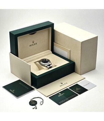 Rolex Datejust 41 steel - white gold blue diamond Oyster B+P | NEW ROLEX SERVICE