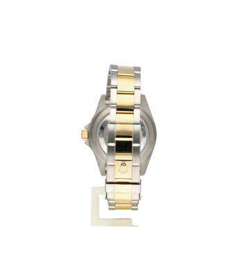 Rolex Submariner Date 40 steel - yellow gold black F-serial 2004 + papers | NEW ROLEX SERVICE