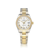 Rolex Datejust 31 steel - yellow gold white roman Oyster 2019 box + papers