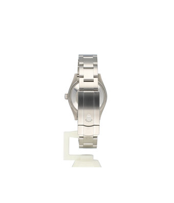 Rolex Oyster Perpetual 31 steel pink - rose - fuchsia sunburst Oyster 2021 B+P | NEW ROLEX SERVI