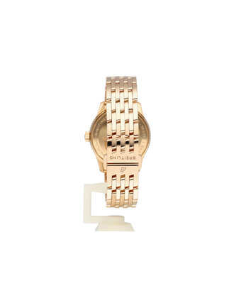 Breitling Navitimer Automatic 35 rose gold MOP diamond 2022 B+P | CURRENT LIST € 35.500,-