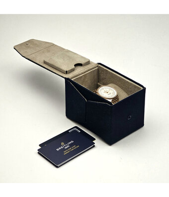 Breitling Navitimer Automatic 35 rose gold MOP diamond 2022 B+P | CURRENT LIST € 35.500,-