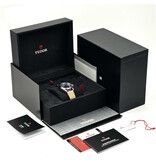 Tudor Heritage Black Bay 32 steel blue domed strap 2018 box + papers