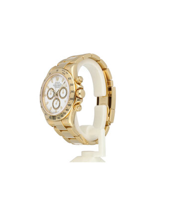 Rolex Daytona  40 chrono yellow gold white Z-serial - 2007