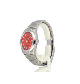 Rolex Oyster Perpetual 36 steel coral red charmander Oyster 2021 box + papers