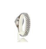 Rolex Lady-Datejust 28 steel dark grey / brown roman domed Jubilee 2024 box + papers