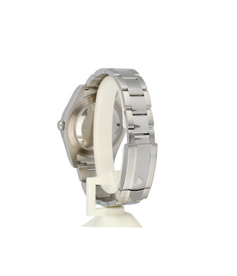 Rolex Datejust II 41 steel - white gold Oyster Azurro blue 2013 B+P | NEW ROLEX SERVICE