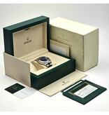 Rolex Datejust II 41 steel - white gold Oyster Azurro blue 2013 B+P | NEW ROLEX SERVICE