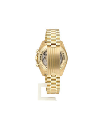 Omega Speedmaster Moonwatch Professional Co-Axial Master Chronometer Chronograph 42 yellow gold
