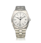 Vacheron Constantin Overseas Chronograph 41 steel silver 2023 B+P | NEW VC SERVICE