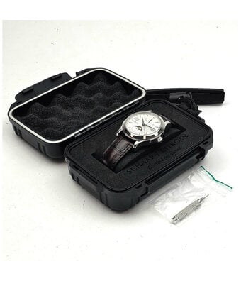 Jaeger-LeCoultre Master Control Calendar  steel day date moonphase | ref. 147.8.41.S | NEW JLC STRAP